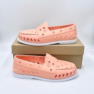 NEW Sperry AO Float Peach Slip On Performance Waterproof Boat Shoes Women’s 9